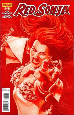 Red Sonja (2013) issue 2-E Nicola Scott 1:25 Blood Red Cover