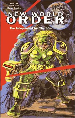 New World Order (1992) issue 5 Wraparound Cover