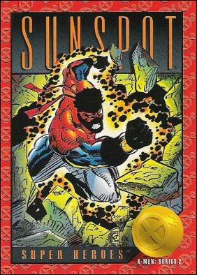 X-Men: Series 2 (Base Set) card 33 Sunspot
