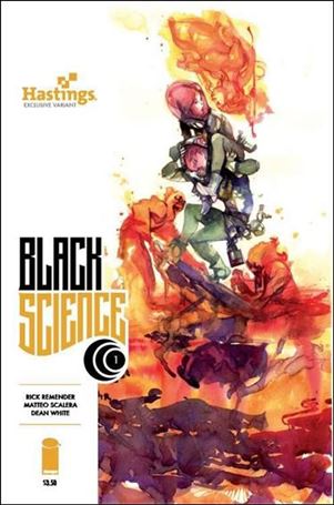 Black Science issue 1-C Greg Tocchini Hastings Entertainment Cover