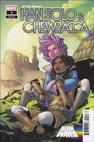Star Wars: Han Solo & Chewbacca issue 4-C Javier Garron Pride Month Cover