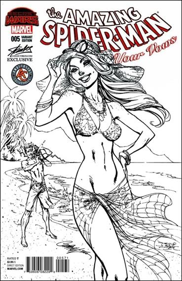 Amazing Spider-Man: Renew Your Vows (2015) issue 5-I J Scott Campbell Stan Lee Collectbles Sketch Cover