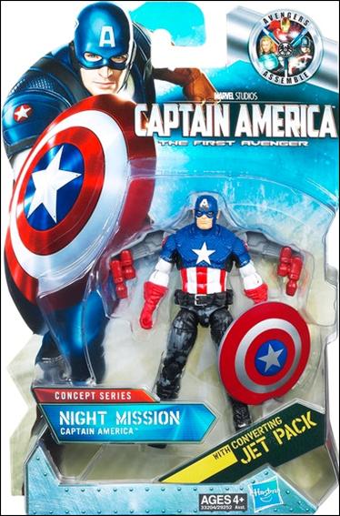 Captain America: The First Avenger figure 14 Night Mission Captain America (Concept Series)