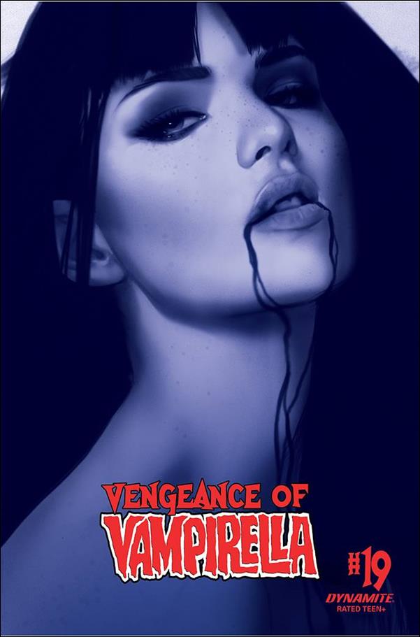 Vengeance of Vampirella (2019) issue 19-M Ben Oliver 1:40 Blue Tint Cover