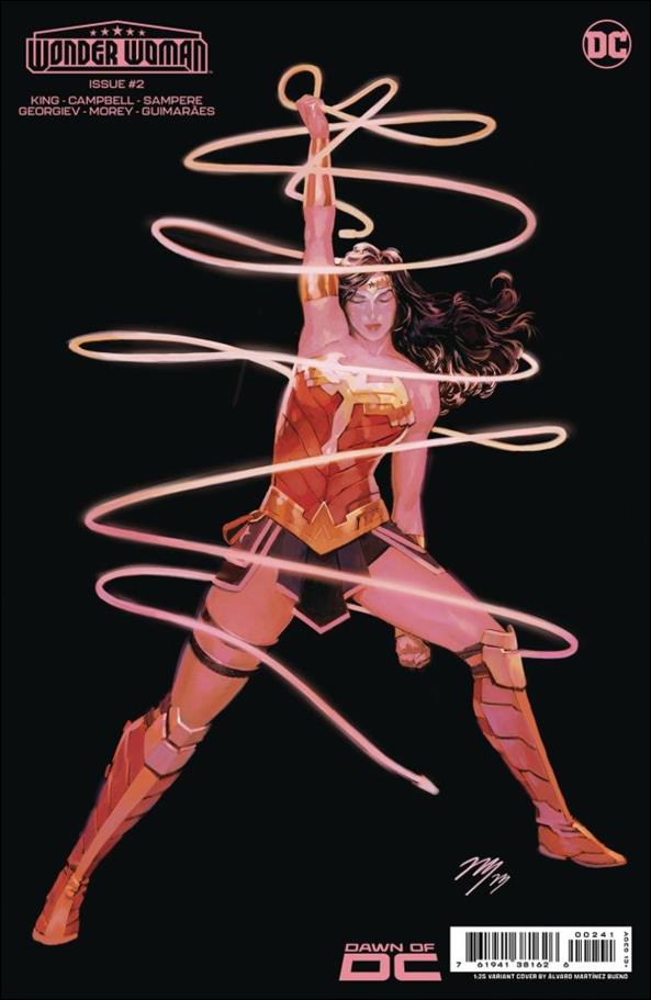 Wonder Woman (2023) issue 2-E Alvaro Martinez Bueno 1:25 Cardstock Cover