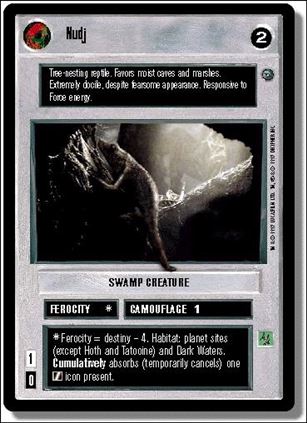 Star Wars: Dagobah Limited (Base Set) card 95 Nudj