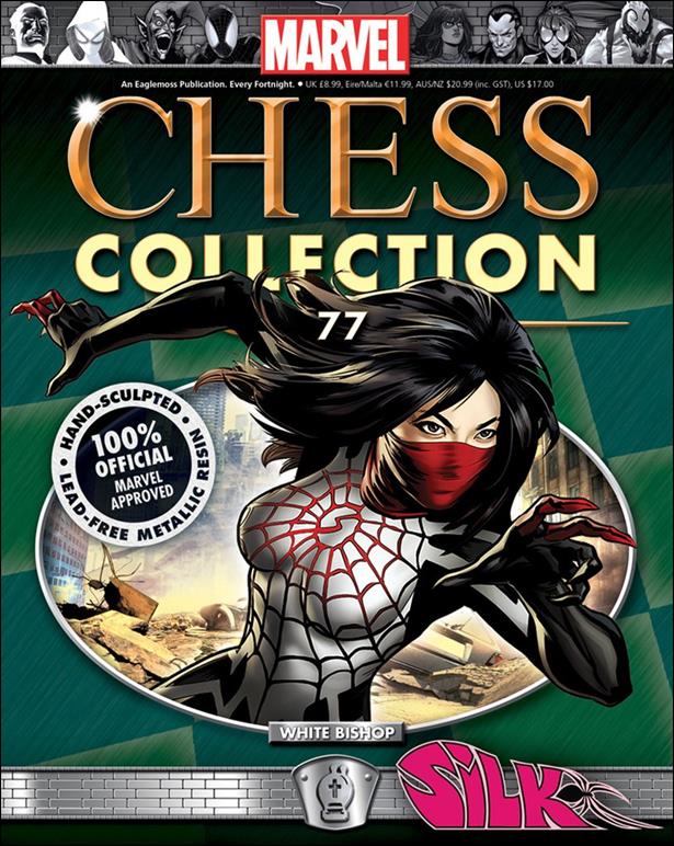 Marvel Chess Collection (UK) issue 77 Silk (White Bishop)