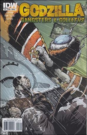 Godzilla: Gangsters and Goliaths issue 2-B Alberto Ponticelli Cover
