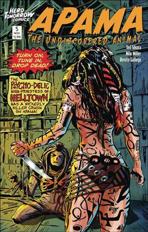 Apama The Undiscovered Animal issue 5 Benito Gallego Cover