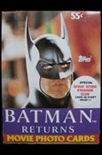 Batman Returns card 1 Sealed Box