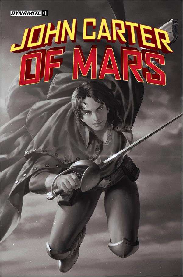 John Carter of Mars (2022) issue 1-O Jung-Geun Yoon 1:25 Black & White Cover