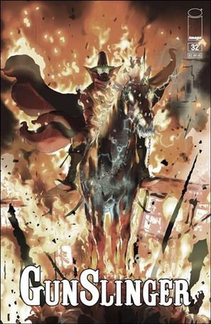 Gunslinger Spawn issue 32-B Keron Grant Cover