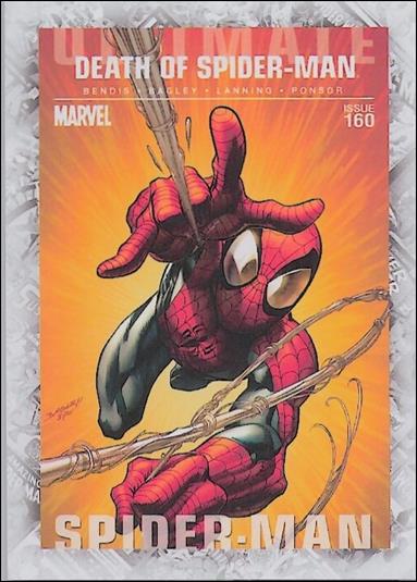 Marvel Beginnings: Series 3 (Breakthrough Issues Comic Cover Subset) card B-126 Death of Spider-Man #160