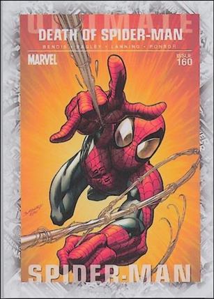 Marvel Beginnings: Series 3 (Breakthrough Issues Comic Cover Subset) card B-126 Death of Spider-Man #160