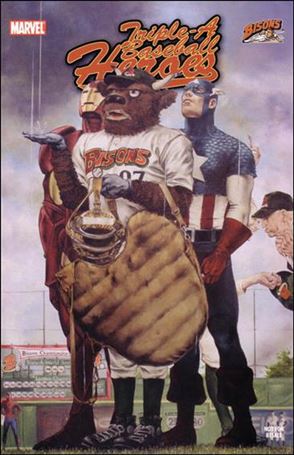 Custom: Triple A Baseball Heroes issue 1-B Buffalo Bisons