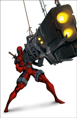 Deadpool (2024) issue 1-K Miguel Mercado 1:100 Deadpool Virgin Cover