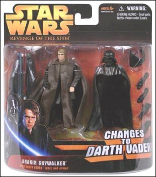 Star Wars: Revenge of the Sith 3 3/4" Deluxe Action Figures figure 2 Anakin Skywalker (Changes to Darth Vader)