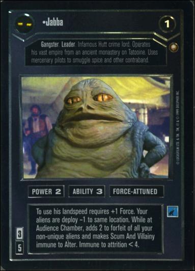 Star Wars: Reflections: A Collector's Bounty (Base Set) card 7 Jabba