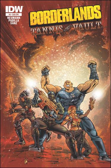 Borderlands: Tannis & the Vault issue 8-B Roberto Goiriz Subscription Cover