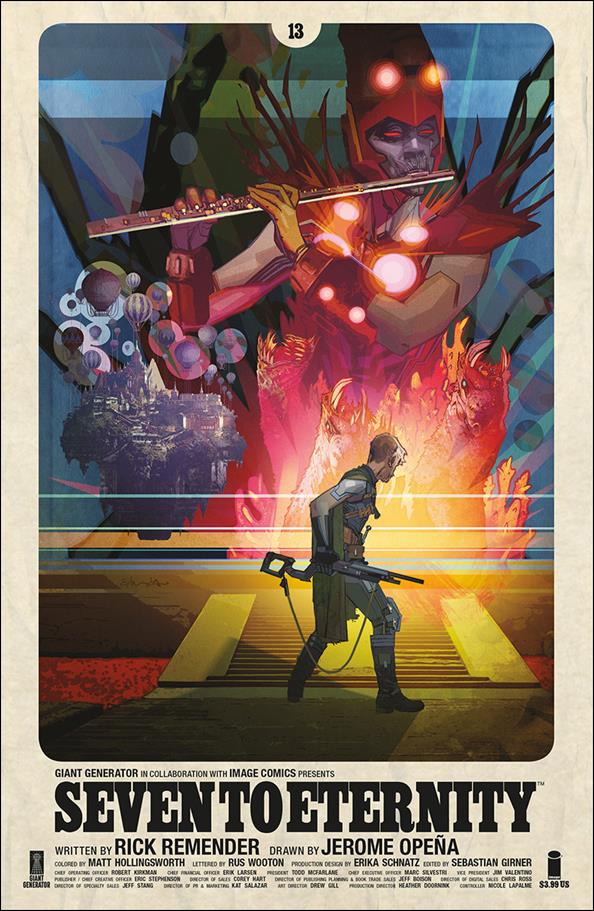 Seven to Eternity issue 13-B Tommy Lee Edwards Cover
