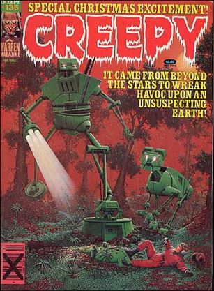 Creepy issue 135 Richard Courtney Cover