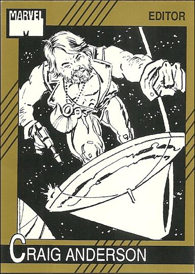 Marvel Autograph Editors Series 1 (Base Set) card 5 Craig Anderson