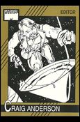 Marvel Autograph Editors Series 1 (Base Set) card 5 Craig Anderson