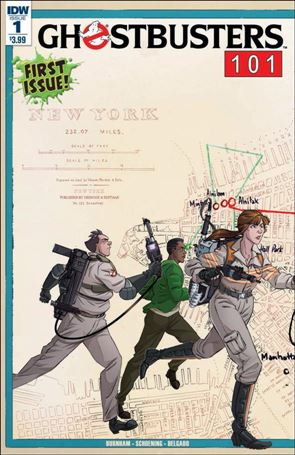 Ghostbusters 101 issue 1 Dan Schoening Connecting Cover