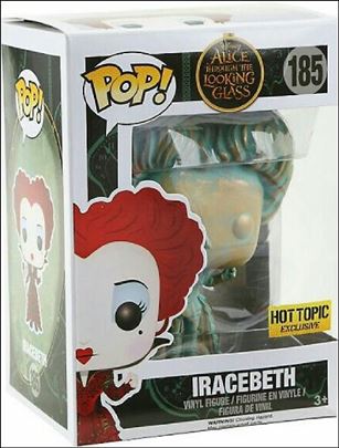 POP! Disney figure 185-B Iracebeth (Patina) Hot Topic