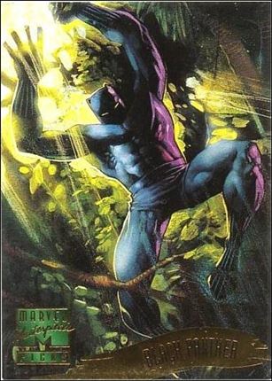 1995 Marvel Masterpieces (Base Set) card 116 Black Panther