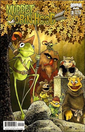 Muppet Robin Hood issue 2 David Petersen Cover