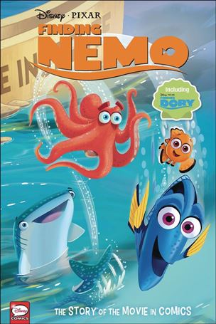 Disney PIxar Finding Nemo: The Story of the Movie in Comics Cover Image 1