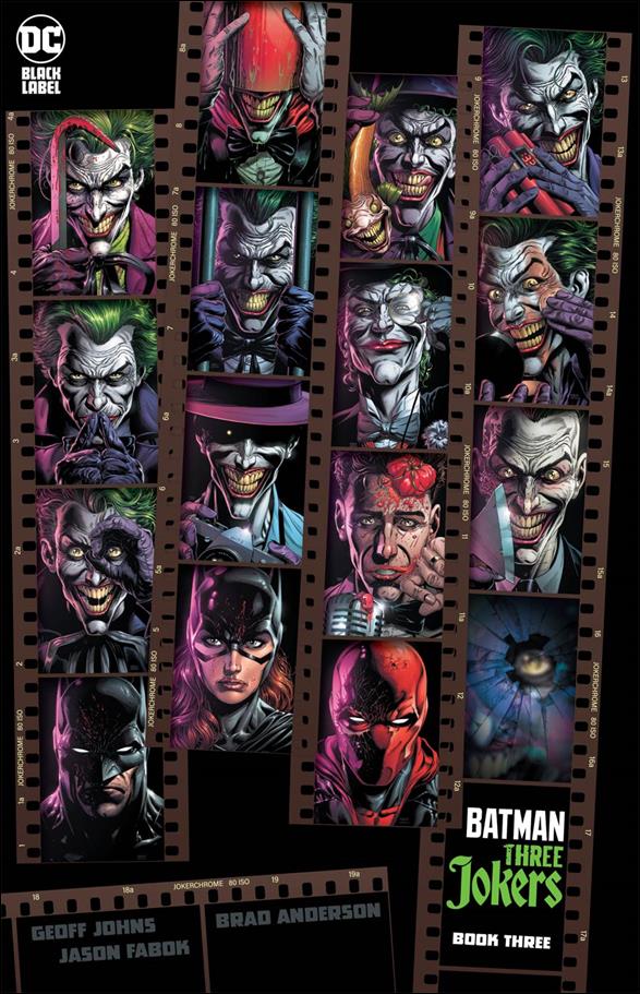 Batman: Three Jokers issue 3-H Jason Fabok 1:450 Contact Cover