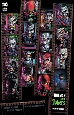 Batman: Three Jokers issue 3-H Jason Fabok 1:450 Contact Cover