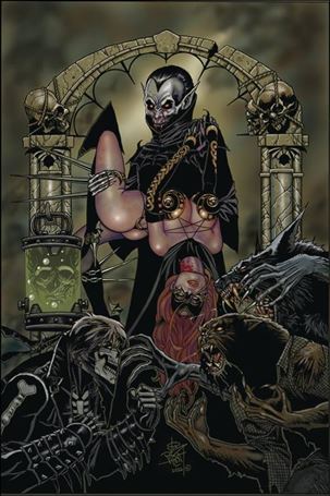 Tarot: Witch of the Black Rose issue 136 Tarot & Dracula Cover