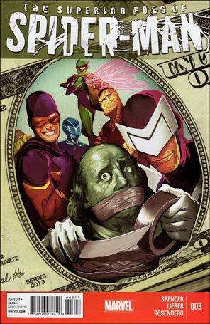 Superior Foes of Spider-Man issue 3 Michael Del Mundo Cover