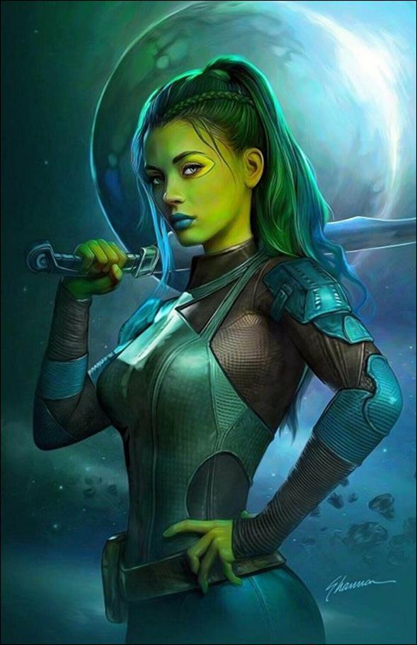Guardians of the Galaxy (2020) issue 1-M Shannon Maer Comic Mint Virgin Cover 1/1000