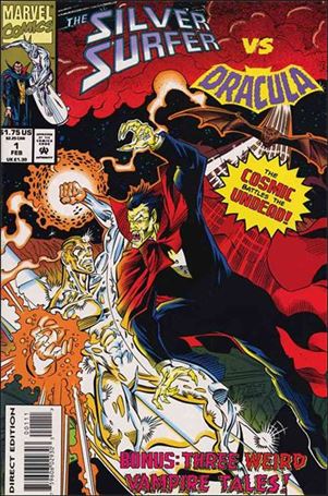 Silver Surfer vs Dracula Cover Image 1