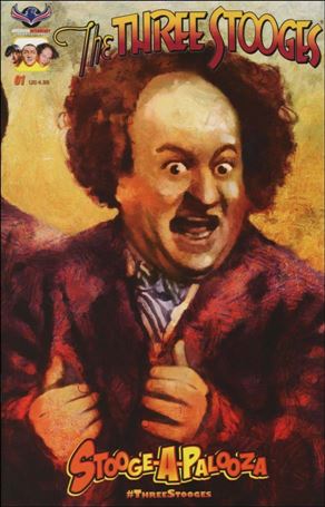 Three Stooges: Stooge-a-Palooza issue 1-B Subscription Cover