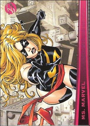 Marvel Dangerous Divas (Base Set) card 7 Ms. Marvel