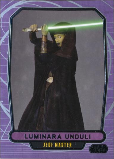 Star Wars Galactic Files (Base Set) card 59 Luminara Unduli Jedi Master