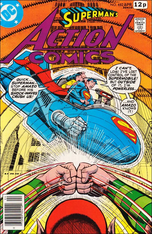 Action Comics (1938) issue 482-C UK Price Cover