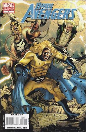 Dark Avengers (2009) issue 6-B Rafa Sandoval 1:15 Cover