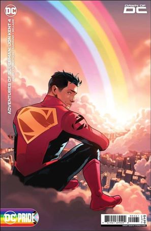 Adventures of Superman: Jon Kent issue 4-D Stephen Byrne DC Pride Cardstock Cover