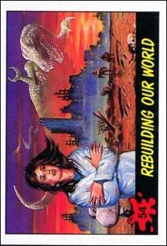 Dinosaurs Attack! (Base Set) card 54 Rebuilding our World