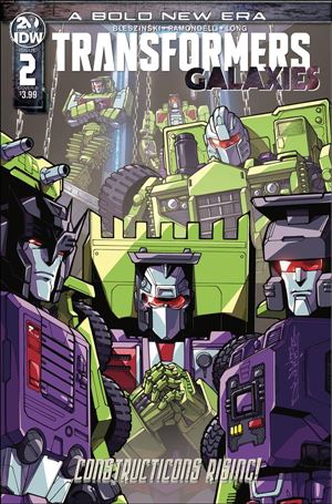 Transformers: Galaxies issue 2-B Alex Milne Cover