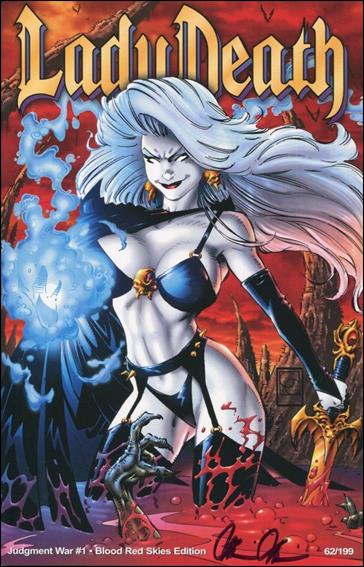 Lady Death: Judgement War issue 1-DR Blood Red Skies Edtion 1/199