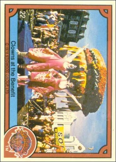 Sgt. Pepper's Lonely Hearts Club Band (Base Set) card 22 Clowns at the Benefit