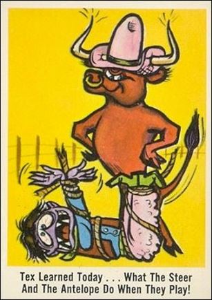 Weird-Ohs (Base Set) card 53 Tex Learned Today...
