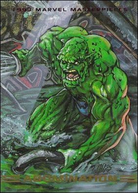 1993 Marvel Masterpieces (Base Set) card 61 Abomination
